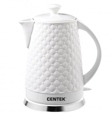 Чайник керамический Centek CT-0061 электрический Белый -