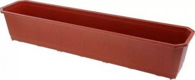 Ящик балконный INGREEN ING1806 цвет шоколад