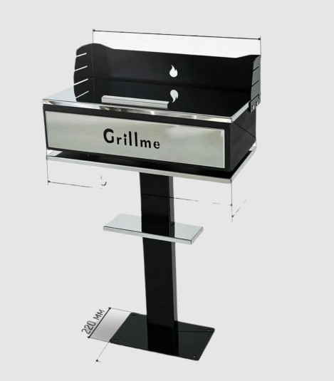 Гриль-мангал GrilMe Куб Premium 