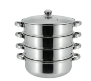 Мантоварка Добрыня DO-1710 24 см, 3 яруса