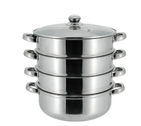 Мантоварка Добрыня DO-1710 24 см, 3 яруса