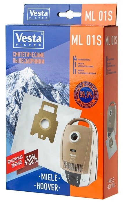 Комплект пылесборников VESTA ML01S
