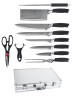 Набор кухонных ножей Mercury MC-7162 из 11 предметов (в кейсе)
