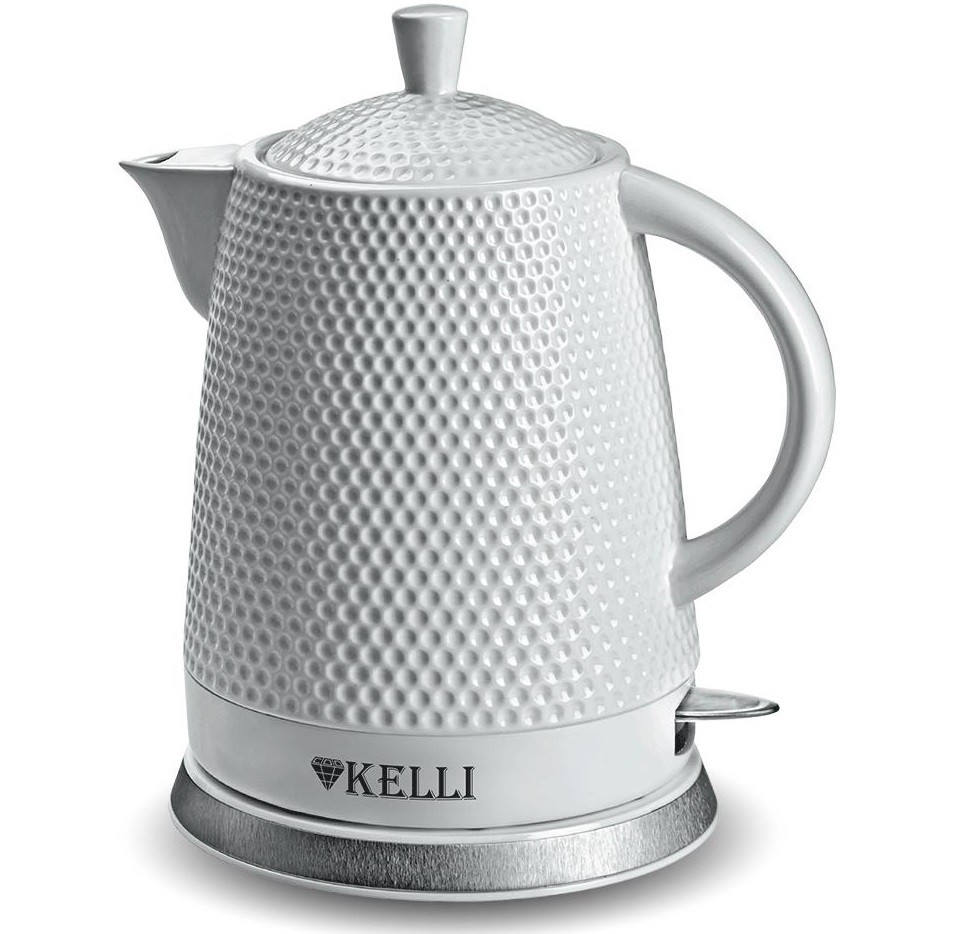 Чайник электрический керамический KELLI KL-1338