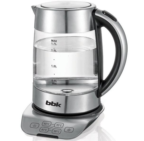 Стеклянный чайник электрический BBK EK1723G 1,7л