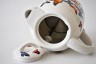 Чайник электрический DELTA DL-1233А, 1700мл, Бабочки, керамика