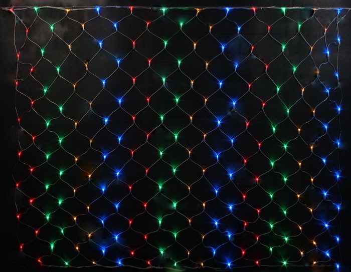 Гирлянда светодиодная Сетка КОС_NET320LED-RGB