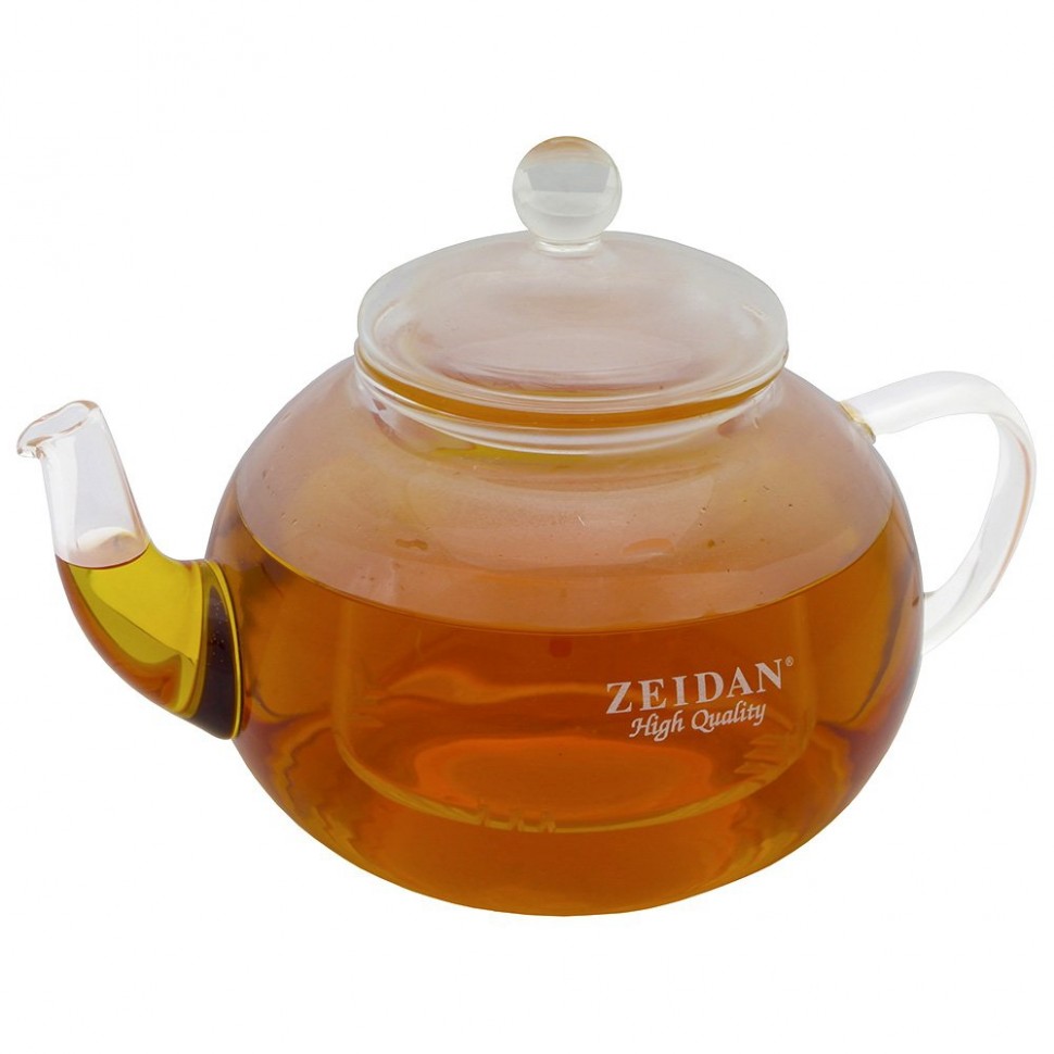 Чайник заварочный Zeidan Z-4178 стеклянный 1000мл