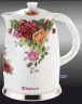 Чайник керамический электрический Sakura SA-2028R розы