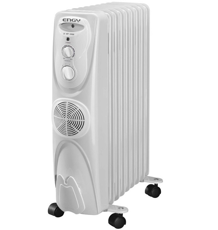 Масляный радиатор ENGY EN-1307F 1800 Вт, 7 секций, c вентилятором