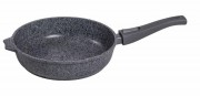 Сковорода МЕЧТА Premium (grey) съемная ручка 