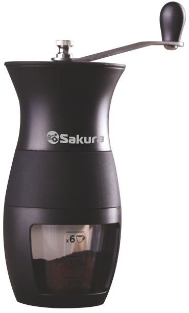 Кофемолка Sakura SA-6159BK ручная