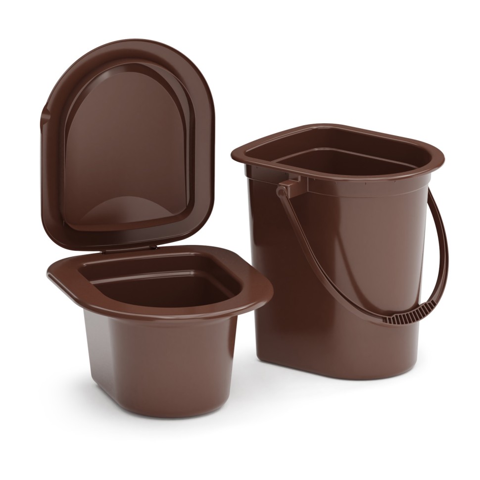 Ведро-туалет М3051 съемный горшок